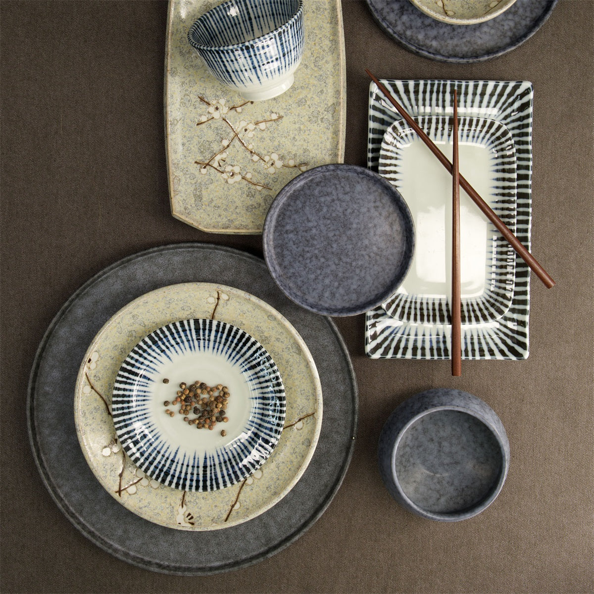 Nezumi Grey Plate