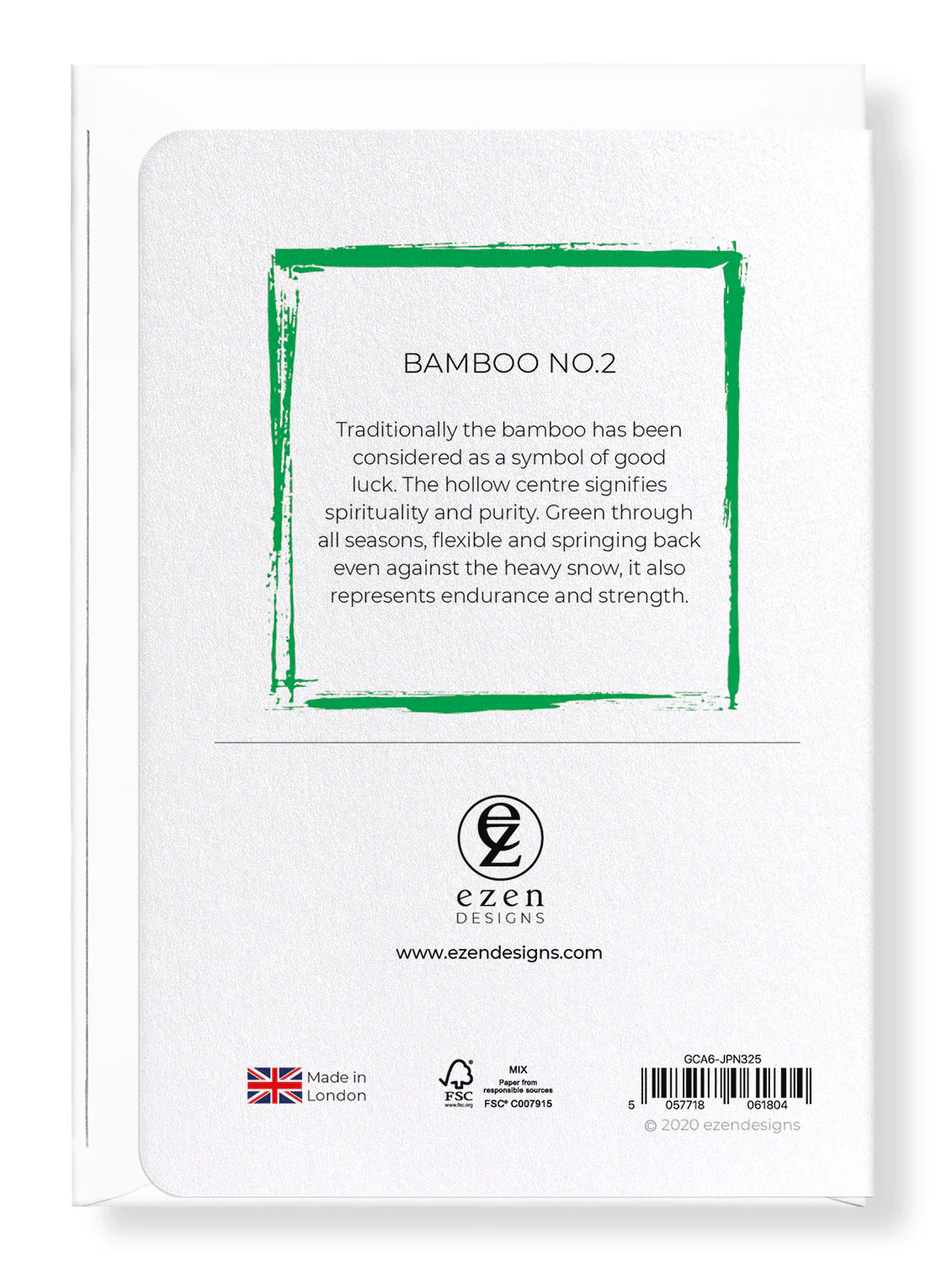 Bamboo NO.2 Greeting Card