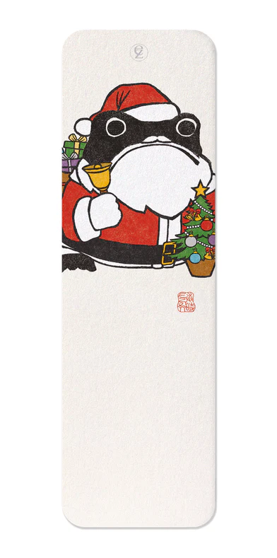 SANTA CLAUS EZEN FROG: Bookmark