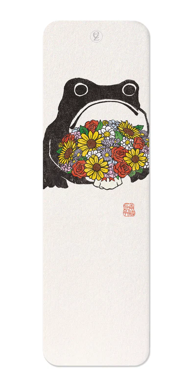 BOUQUET OF FLOWERS EZEN FROG Bookmark